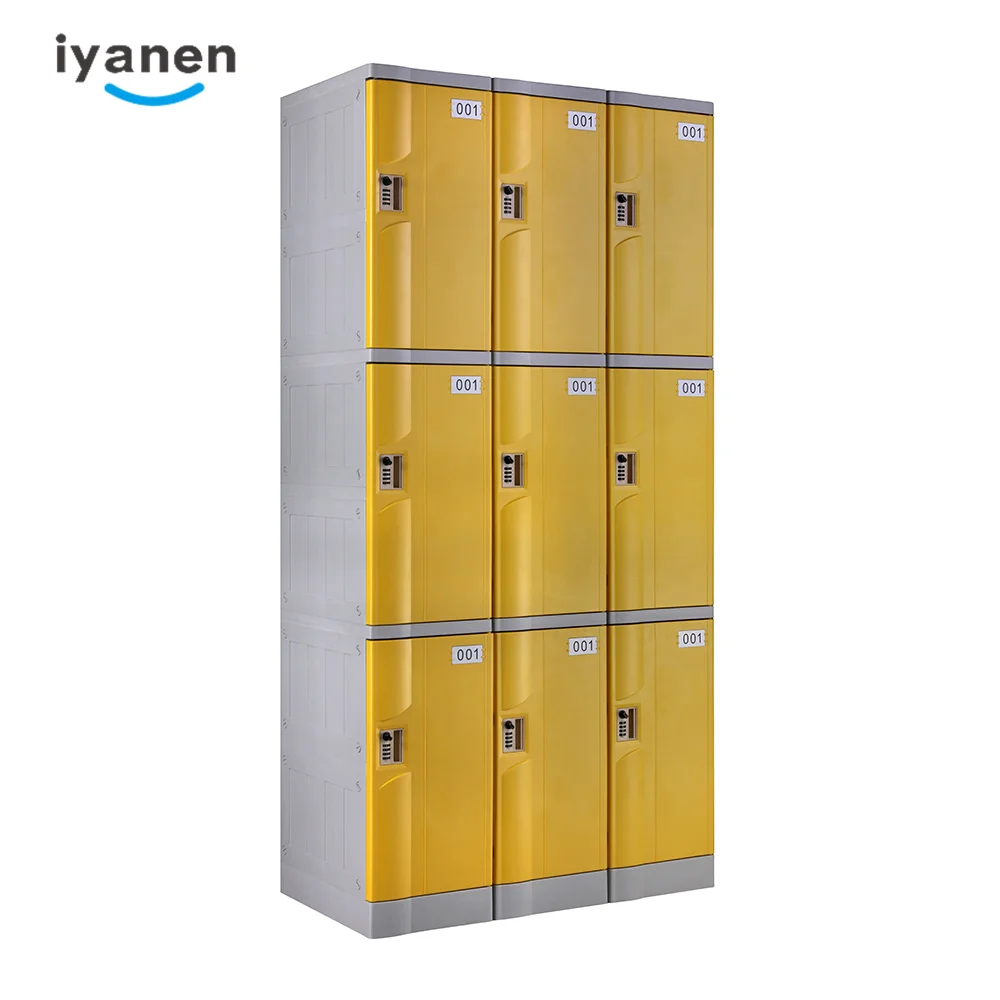 Cheap Price Environmental Friendly ABS Plastic Multiple Door Locker For Swimming Pool Gym And School