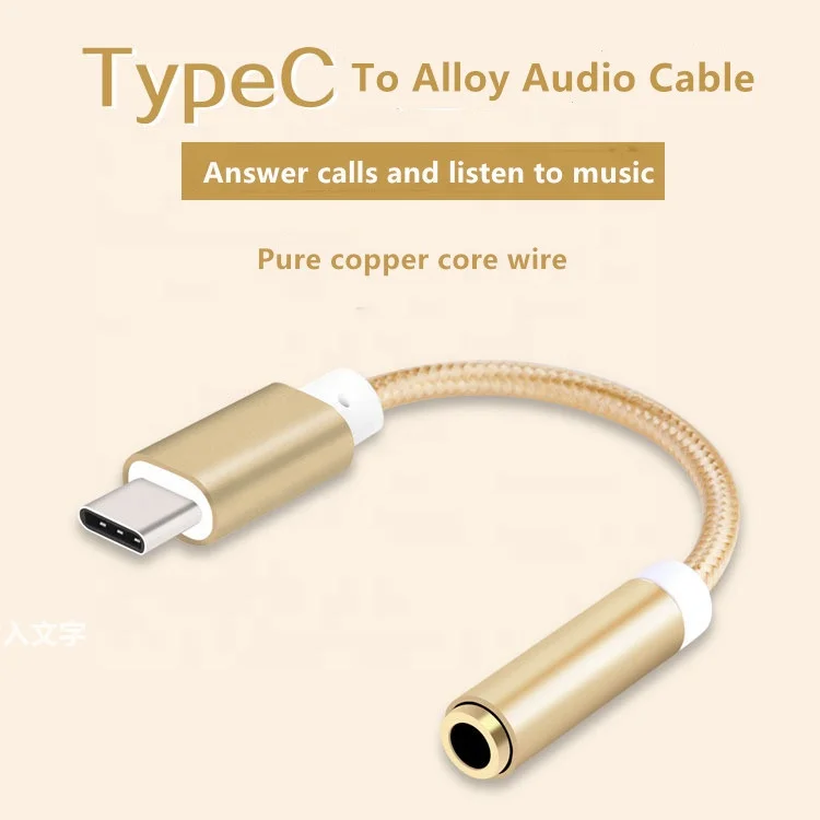 2021 High quality Jack adapter for Type C earphone adapter with mega bass sound