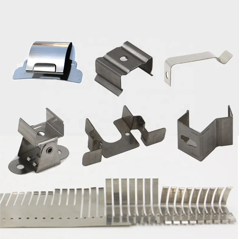 OEM Custom Galvanized Metal Clips Fasteners Sheet Metal Bending Clips Fabrication Custom Stainless Steel Stampign Clips
