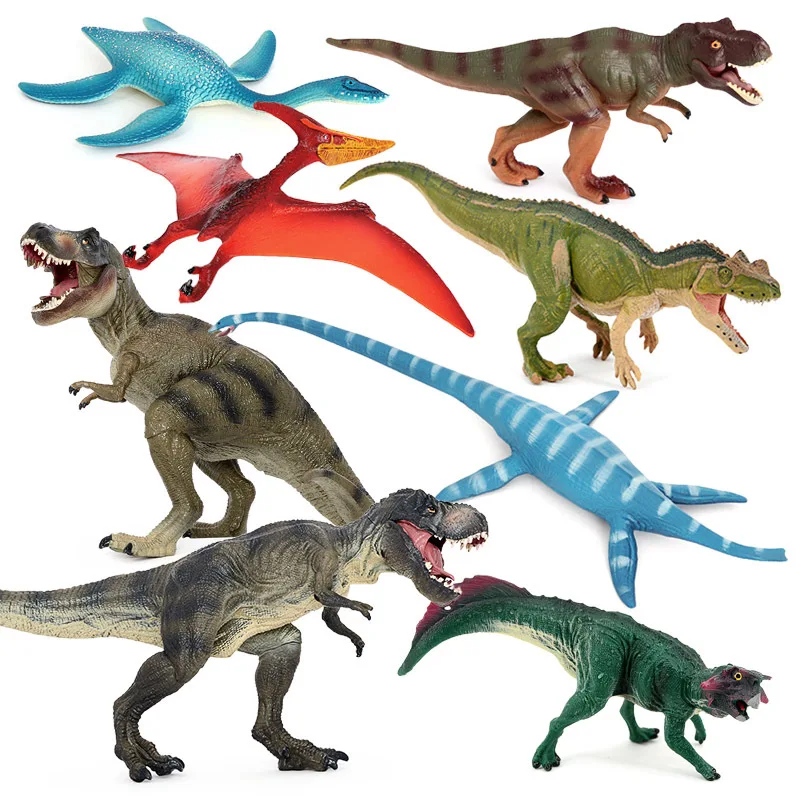 Custom Plastic Realistic Dinosaur Figurines Dinosaur Statue PVC Toy Animals Dinosaurs Figure Toys For Kids Educational Gift