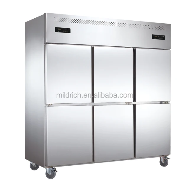 Manufacturers Commercial Upright Display Chest/Vertical 6-door Refrigerator and Freezers