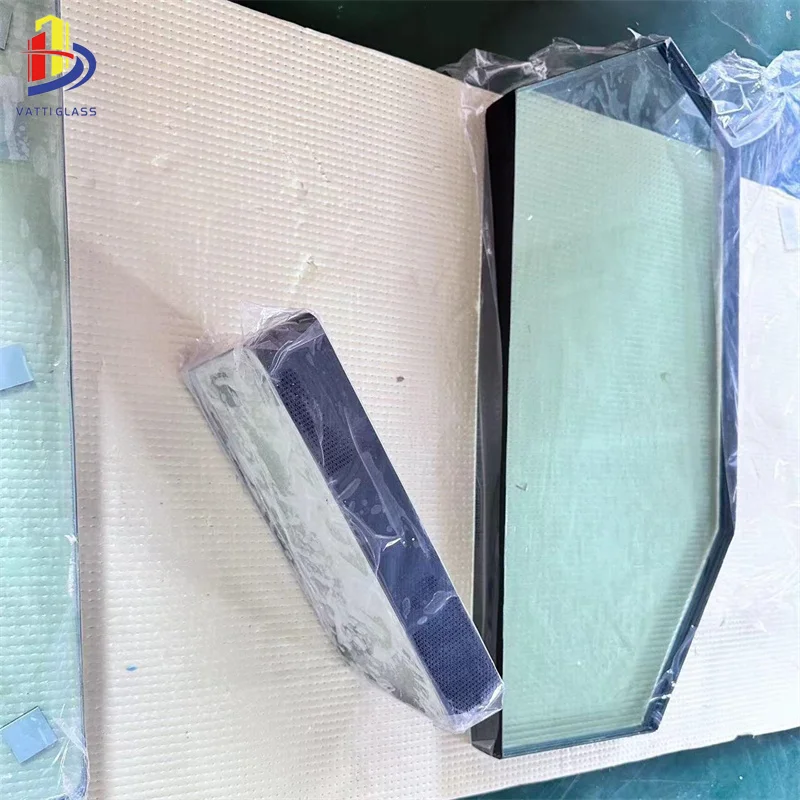 43mm B6 NIJ III level Armored Bullet Proof Glass Laminated Safety Bulletproof Glass For Armored Vehicle