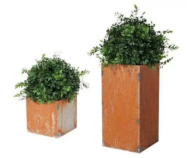 Outdoor Stainless Steel High Quality Mirror Large Metal Plant Pot Flower pot Custom Flower pot