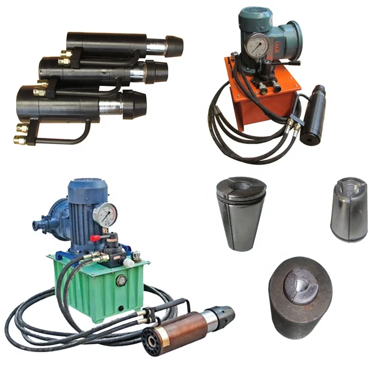 Гидравлический предварительно напряженный бетонный арматурный станок