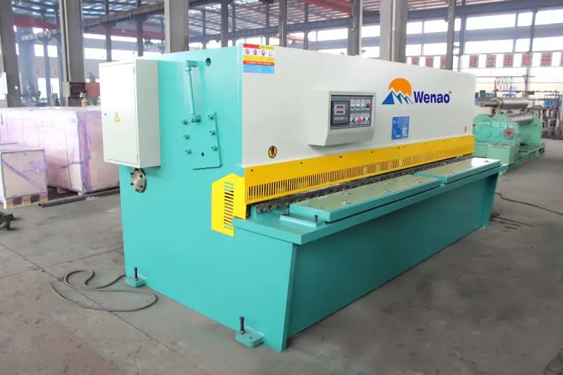 QC12Y-8X4000 Hydraulic swing-beam shearing machine SIKO display
