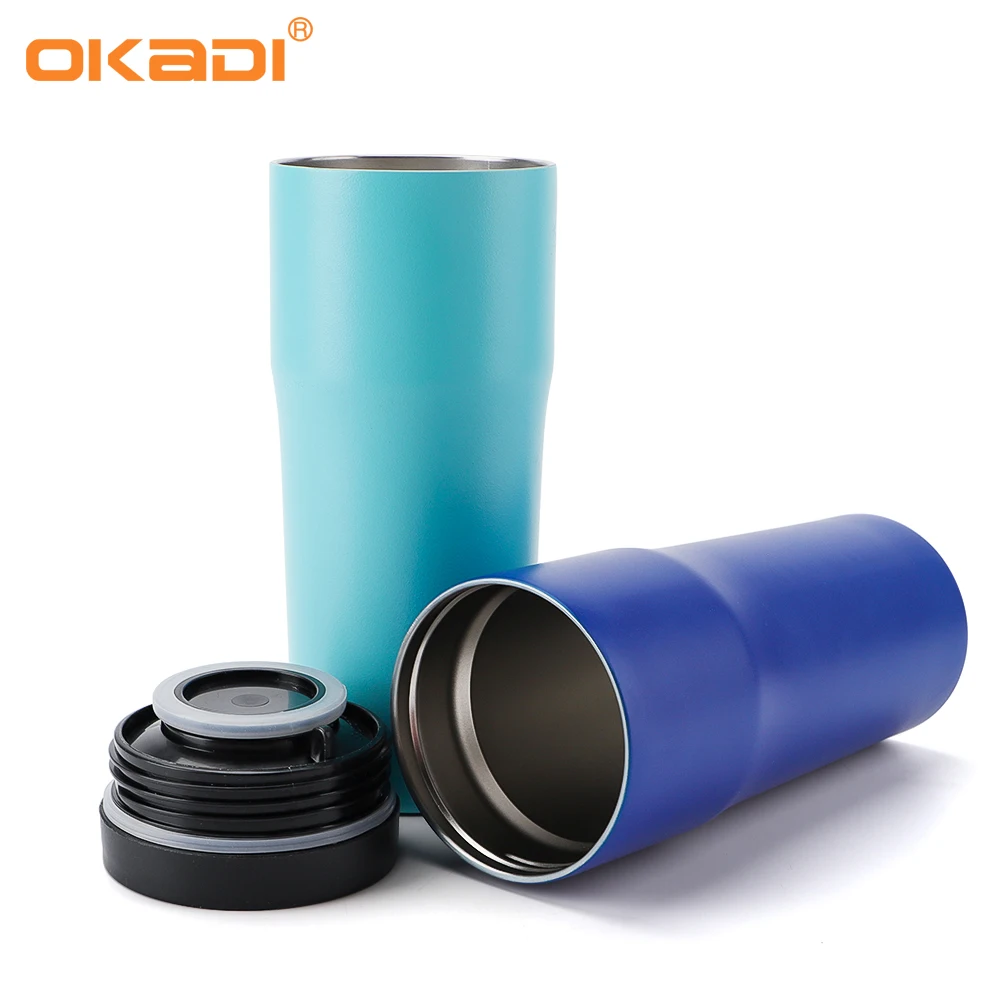 New Design 16OZ Double Walled Insulated Vacuum Stainless Steel Coffee Travel Tumbler Mugs, Wholesale Custom Tumbler Cups in bulk