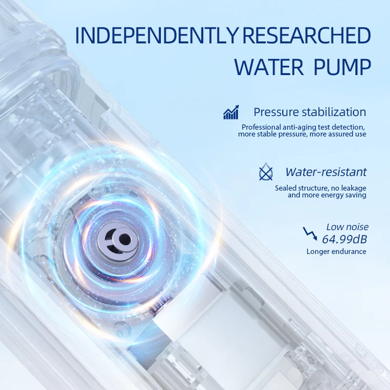 In stock Rechargeable IPX7 Waterproof Dental Punch Device Portable Generic Teeth Cleaning WaterPick Oral Irrigator Water Flosser