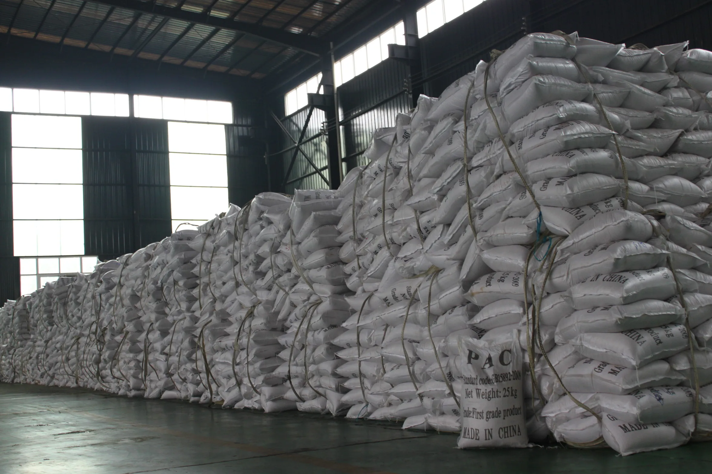 Port direct sales of polyaluminum chloride pac domestic water treatment agent