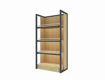 New popular high-end wine cabinet supermarket grocery store shelf custom restaurant supermarket grocery store display shelf