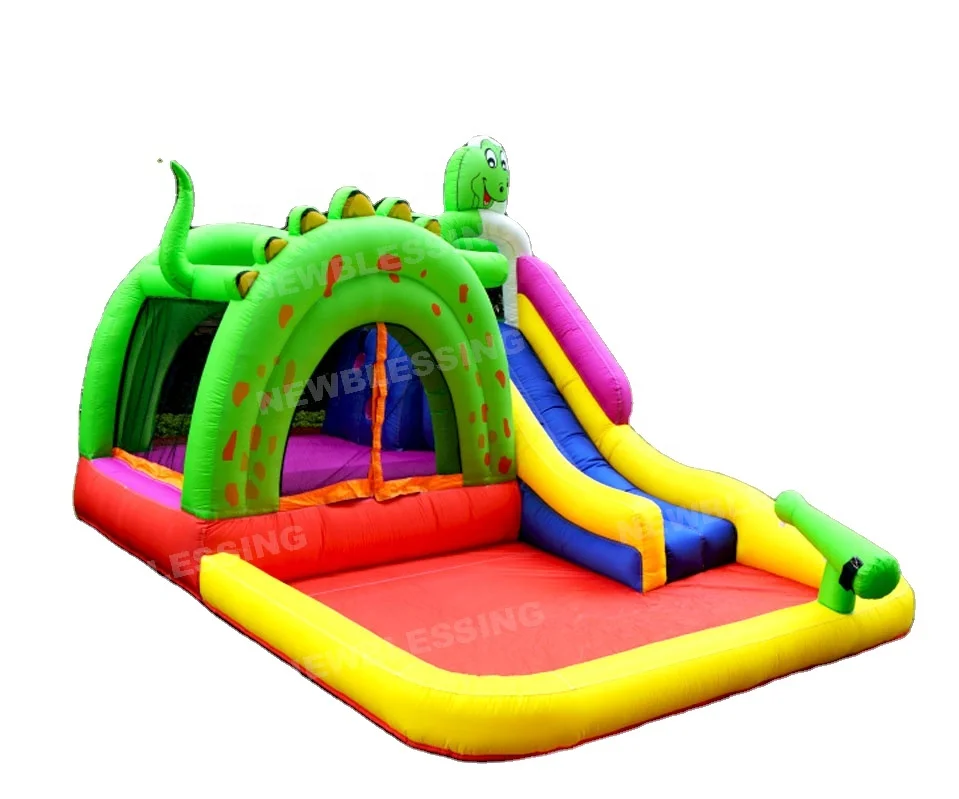 HAPPY LION cheap inflatable bouncers for sale,backyard inflatable bounce house slide for toddlers