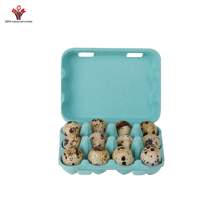 pulp quail egg cartons biodegradable quail egg carton