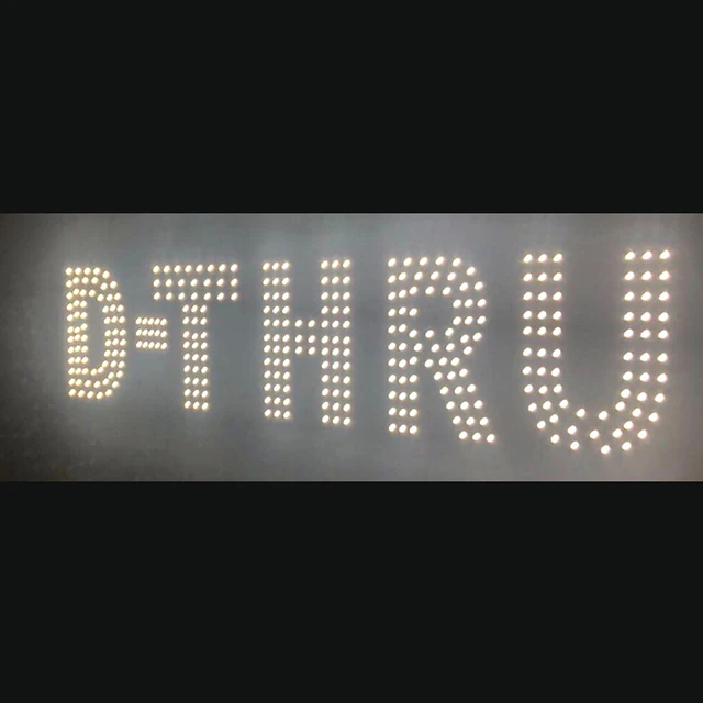 China Manufacture Acrylic Letters 3D Logo Letter Signs Backlit Led Shop Sign For Business