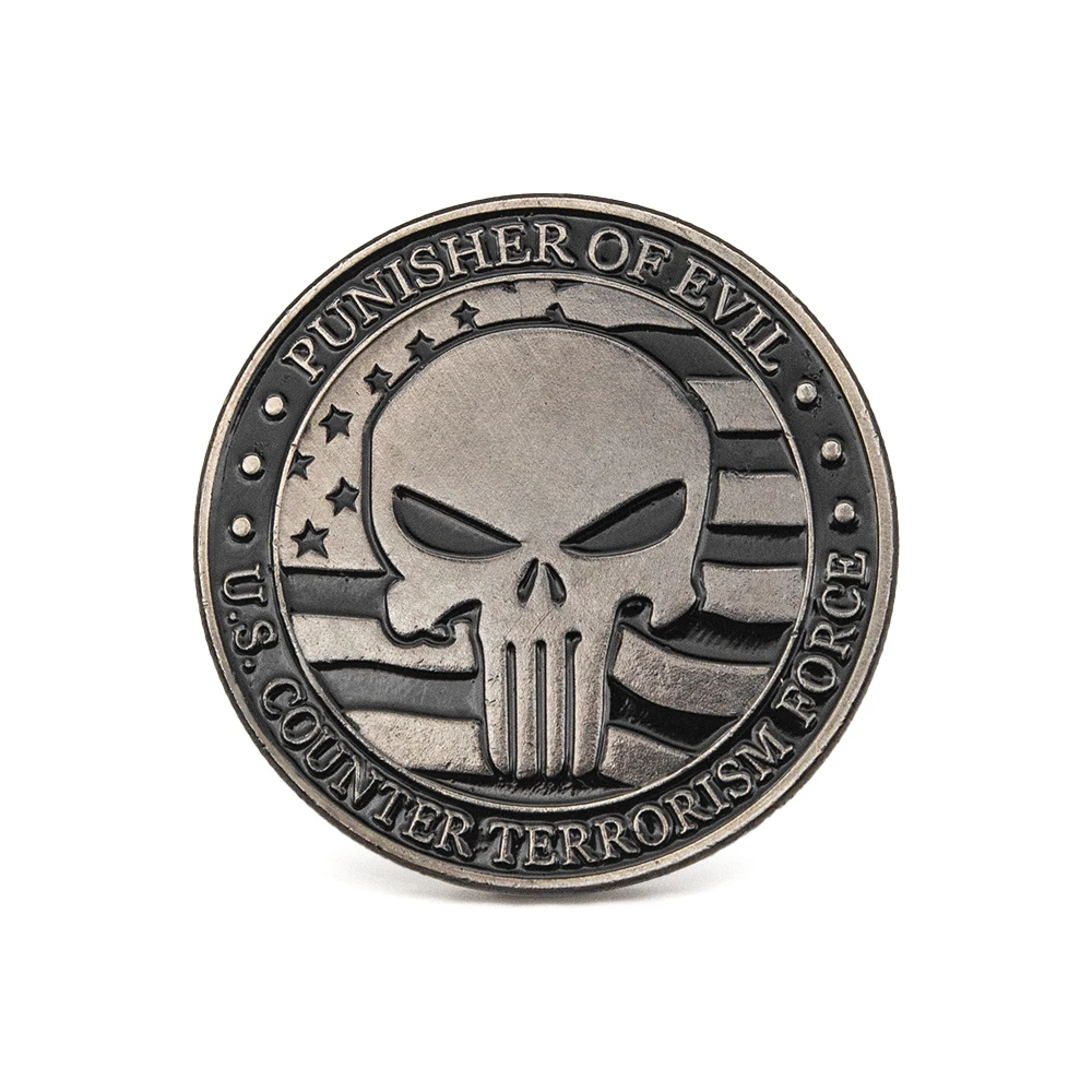 Custom Engraved Design Metal Challenge Professional Collectible Gold Plated Coin