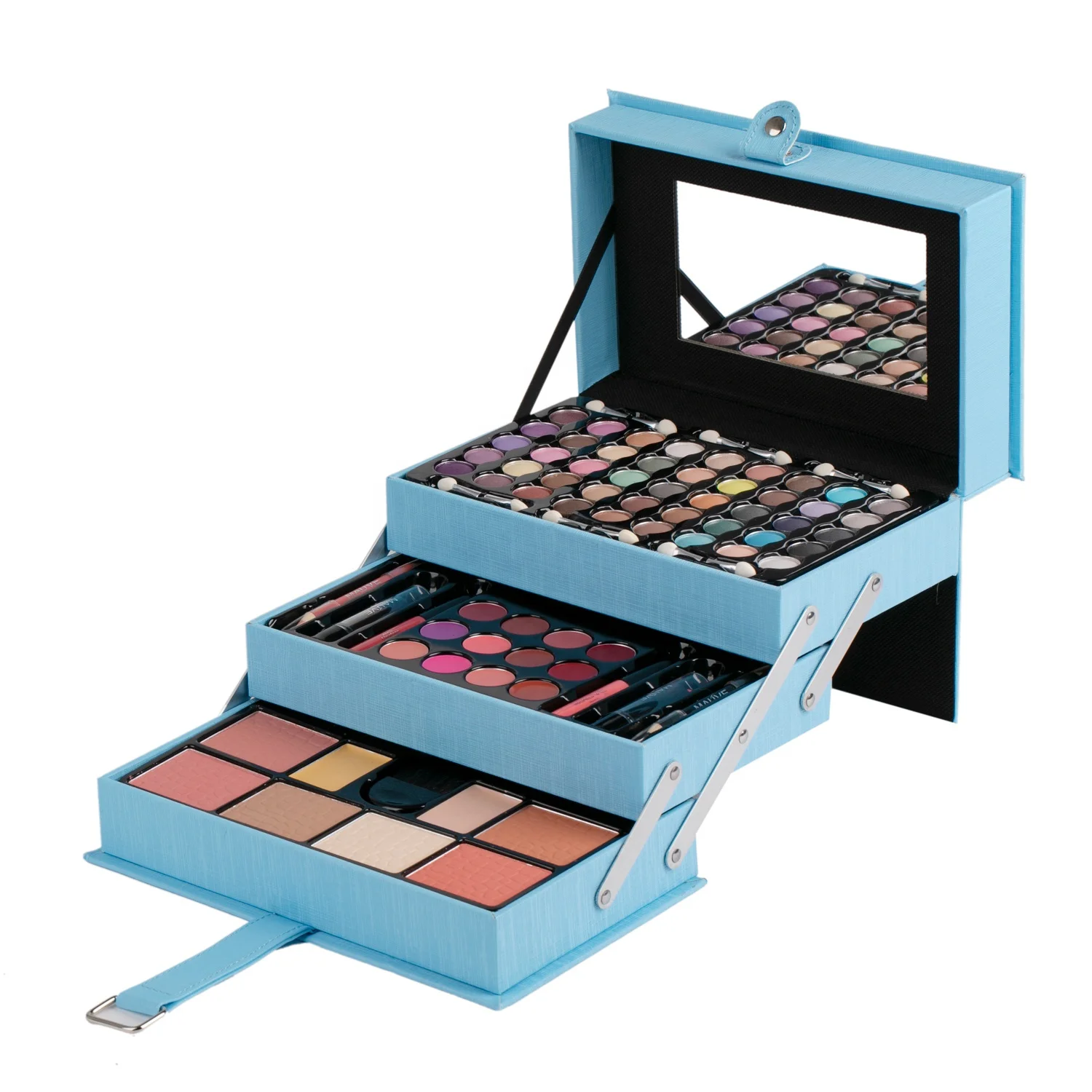 45 colors eye shadow palettes high quality factory customized colors make up sets beautiful style professional kit makeup