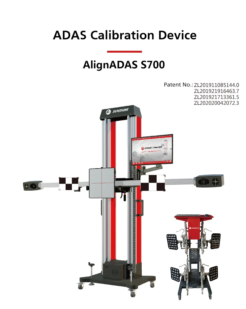 SUNSHINE ADAS calibration device  ,ADAS&Alignment two-in-one