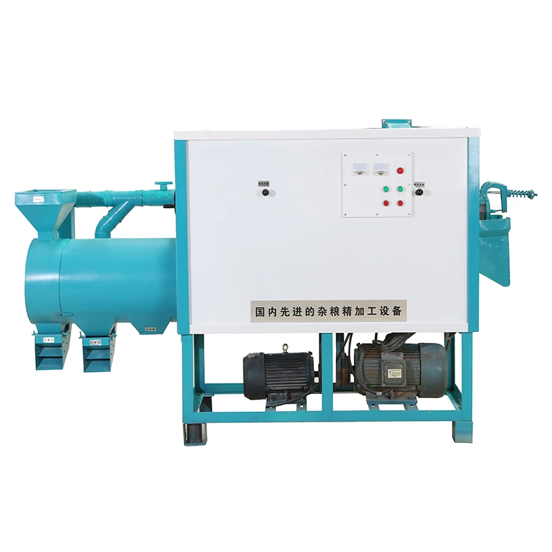 Factory sale single corn peeling machine maize grits mill for baby snack yellow corn ground pellet maker mill corn flour machine