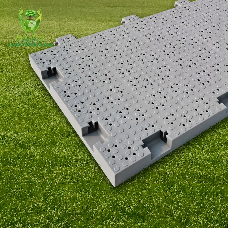 Plastic PP Interlocking Grass Protective Flooring Outdoor Temporary Deck Protection Carpet Event Flooring