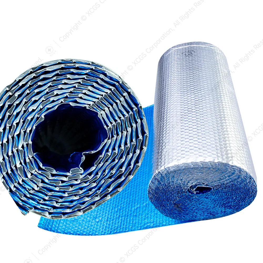 Custom Thickness Size Heat Resistant Thermal Insulated Roll Warehouse Roof Construction Aluminum Foil Bubble Insulation Sheet