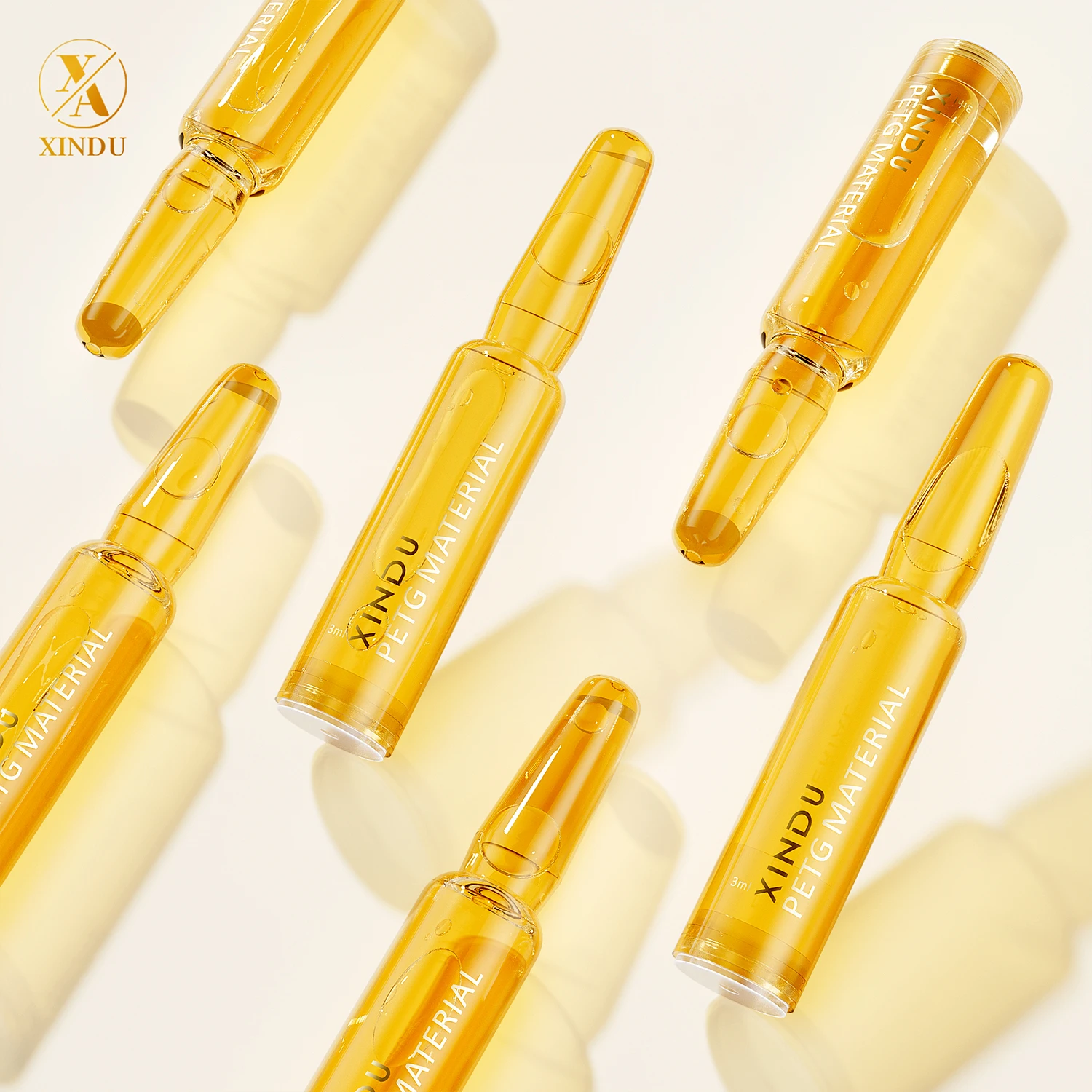 High Quality Sterile PETG Ampoule Custom 1.5 ml 2 ml PP Plastic Screen Printing Ampoule Bottle