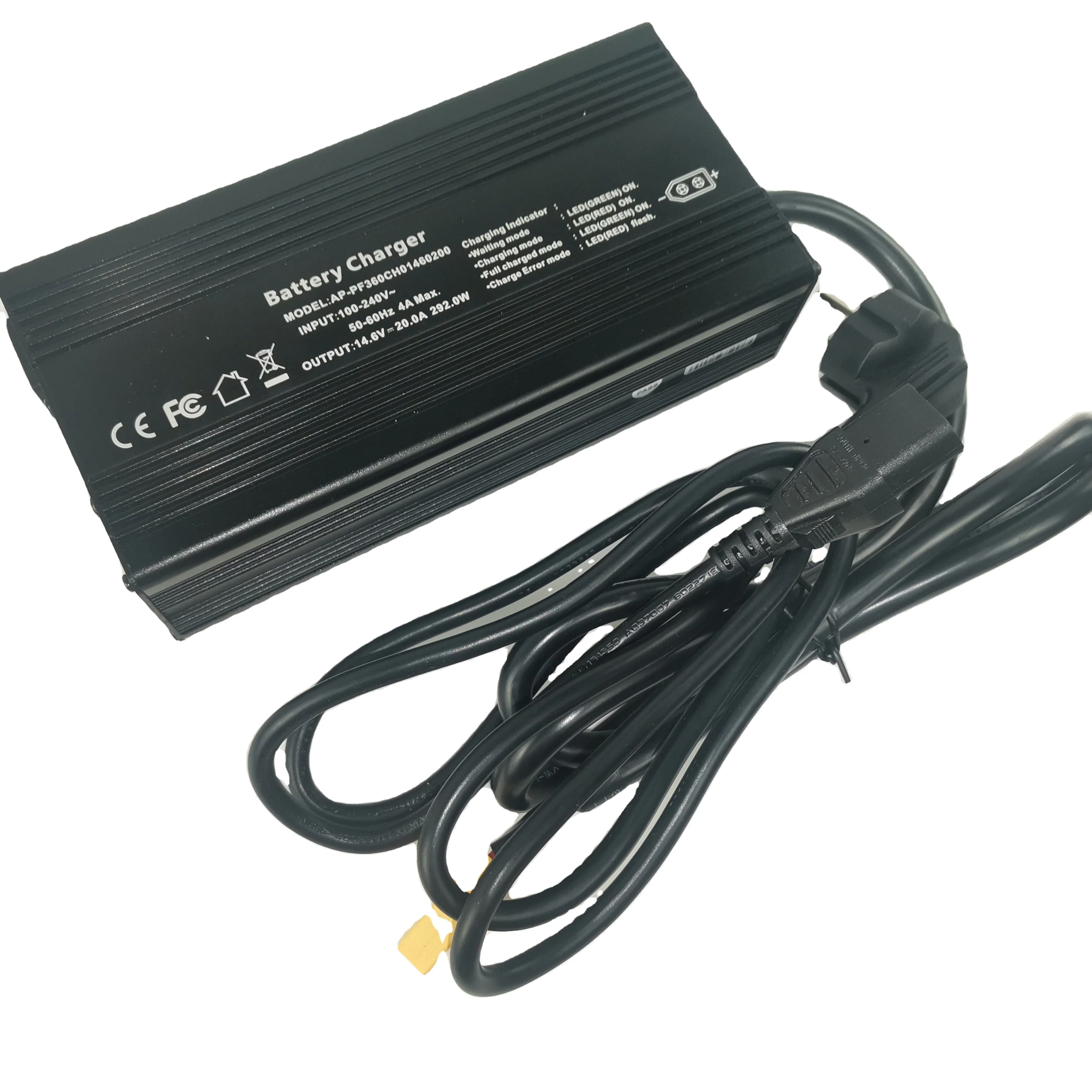 wide input voltage14.6v 20A 12v lifepo4 battery