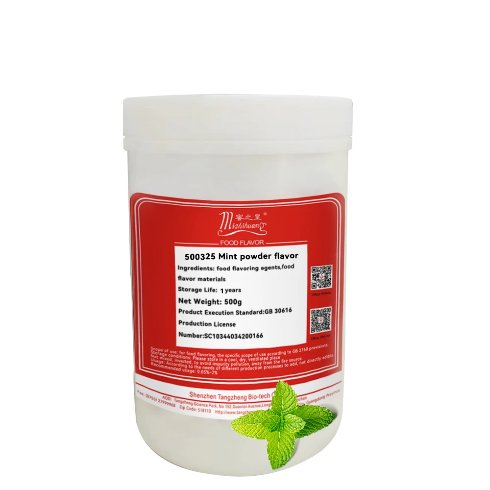 Factory wholesale essence mint powder flavor essence for beverages biscuits candy and baked goods
