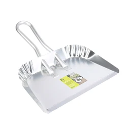 Большой пылесборник, профессиональный алюминиевый металлический пылесборник 17 дюймов с рулонной ручкой