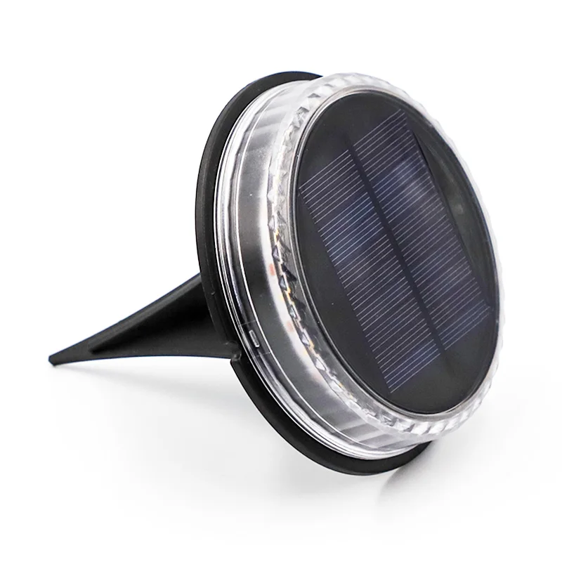 Ebay Round Solar Night Security Disk Powered Led Garden Light Walkway Outdoor Landscape Solar Ground Lights