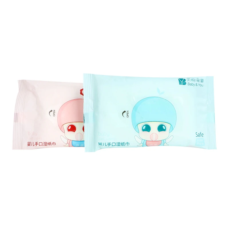 wrapped refreshing wet wipes / wet towel / wet tissue in pearl-embossed material