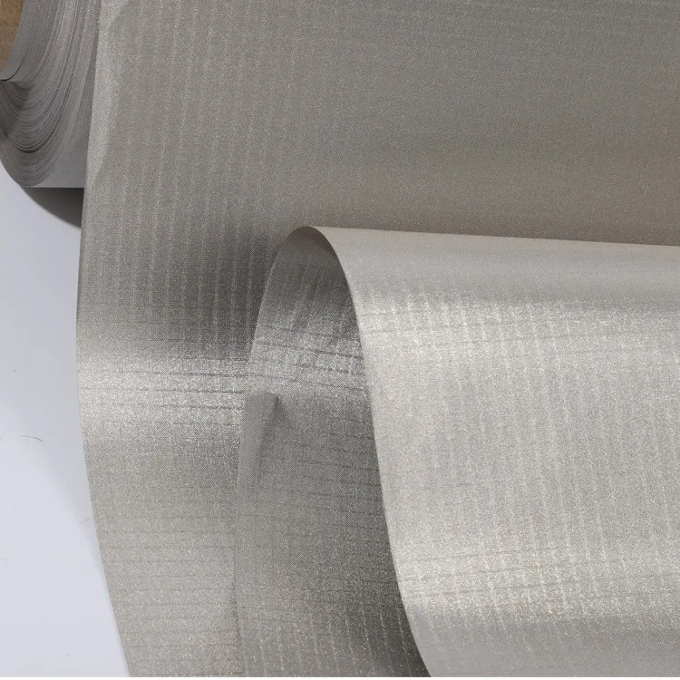 emf shielding radiation protection signal blocking Polyester fiber Copper Nickel conductive fabric