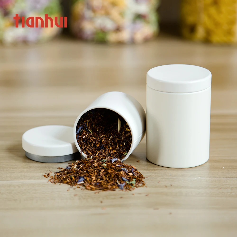 Tianhui Eco-Friendly Low MOQ Wholesale Mini Candy Canister Tea Tin Can Packaging