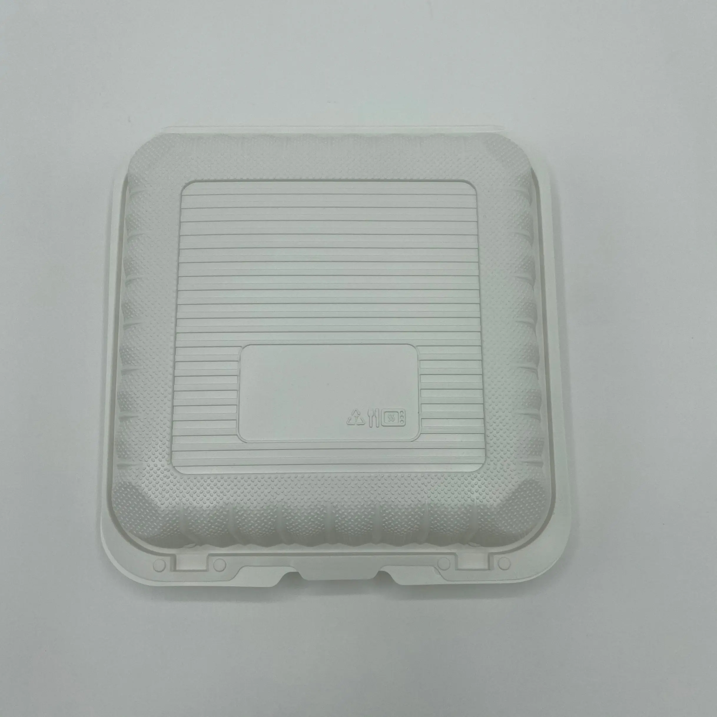 food bagasse container biodegradable hamburger bbq fast food containers box