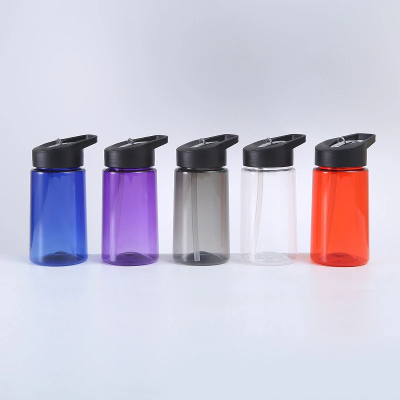2024 New Product 400ml 700ml Portable Sport Plastic Drinking Water Bottle with Lid