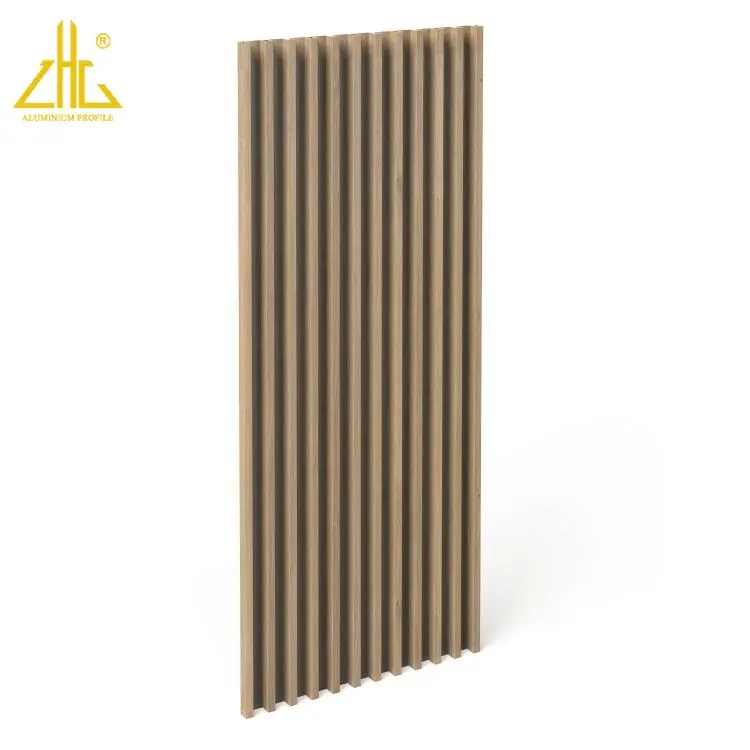 ZHONGLIAN Customized Aluminum Panel Wood Grain Exterior Wall Decoration Outdoor Wallboard