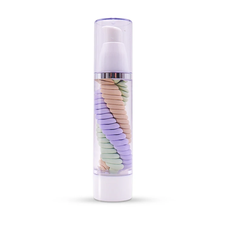 
Make your own brand multi function three colors spiral makeup primer 