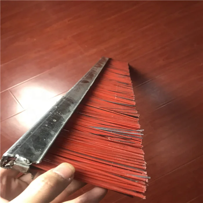 PP Plus Steel Wire Concrete Block Strip Brush For Brick Machine