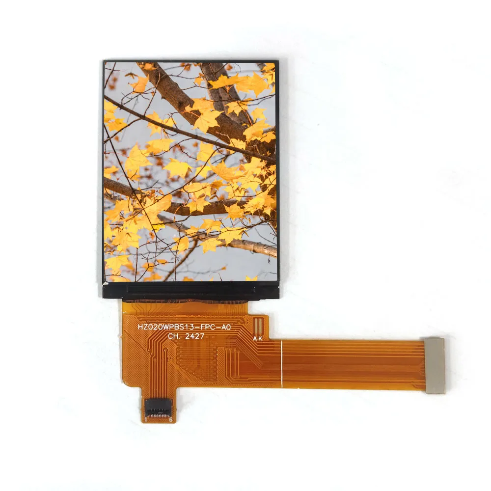 2.0 inch 480*640 pixels tft SPI RGB interface color lcd module