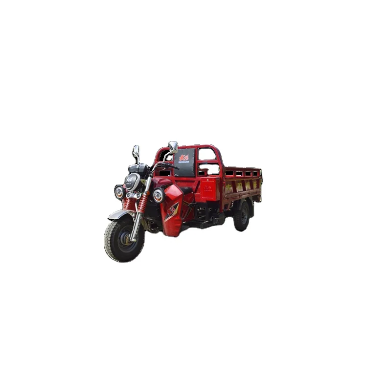 Gasoline Motorcycle  Three-wheeled Van Gasoline Engine Cargo Tricycle
