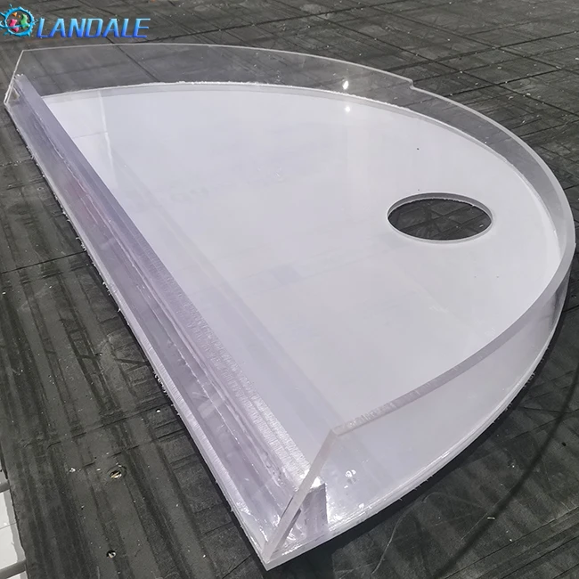 CNC processing equipment processing workpiece plastic processing machine parts polycarbonate sheet injection molding products