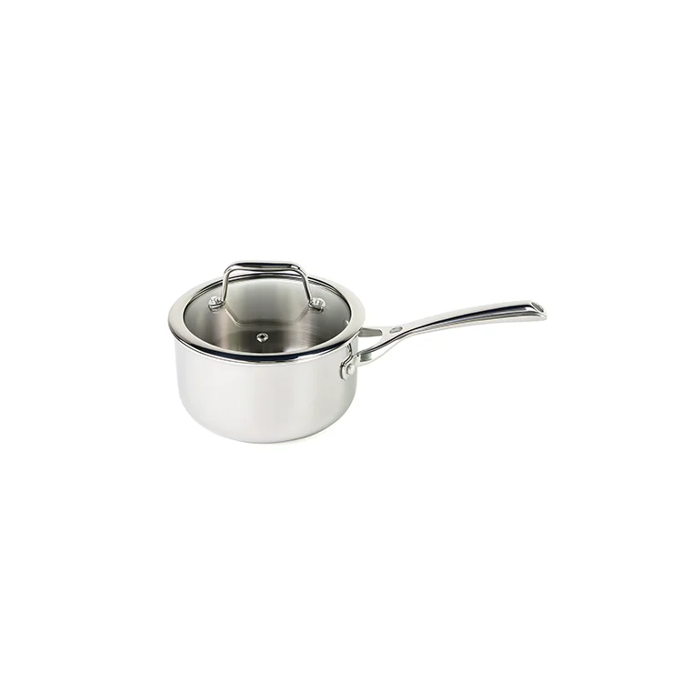 Axa-304 Stainless Steel Pot Set Wok Combination Pot Set Thickened Three Layers Cookware Pans Frying Set Pots And Pans