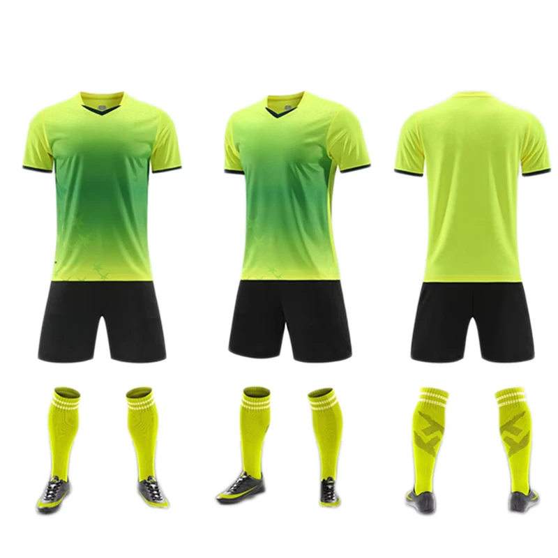 Hot selling training wear football sportswear full set soccer uniform custom soccer uniforms high quality men