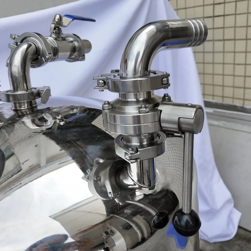 High Quality 100L 200L 300L 500L Stainless Steel Shampoo Soap Lotion Chemical Liquid Movable Storage Tank