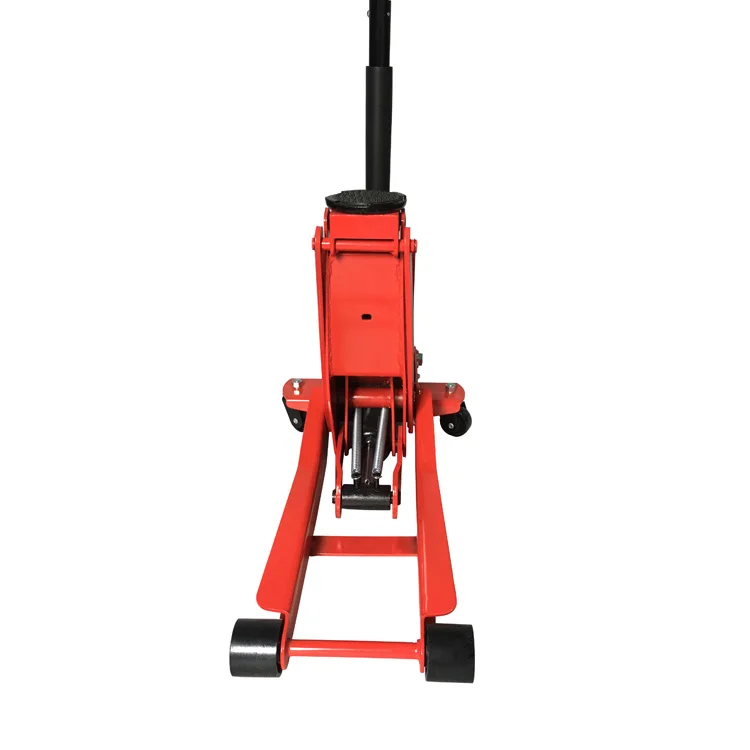 3 Ton Low Profile Steel Floor Car Jack Trolley Jack with Rapid Pump