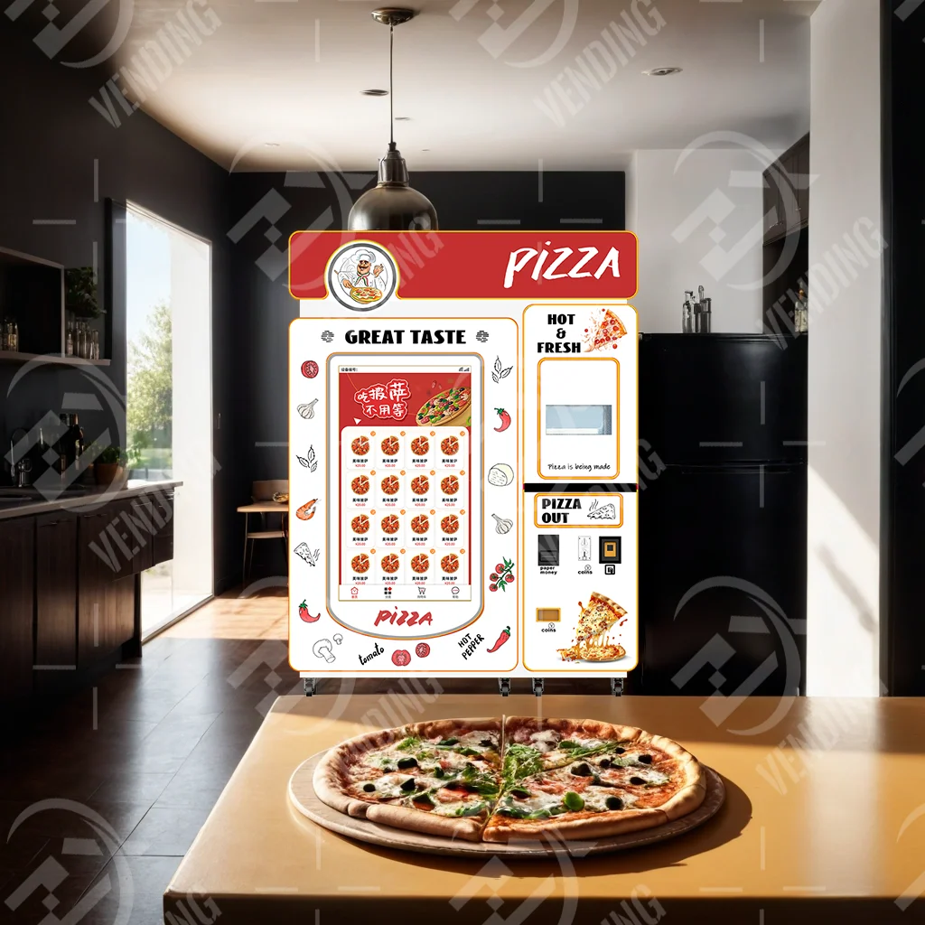 ZXvending 3-Минутный коммерческий кулинарный мини-автомат для пиццы Maquina