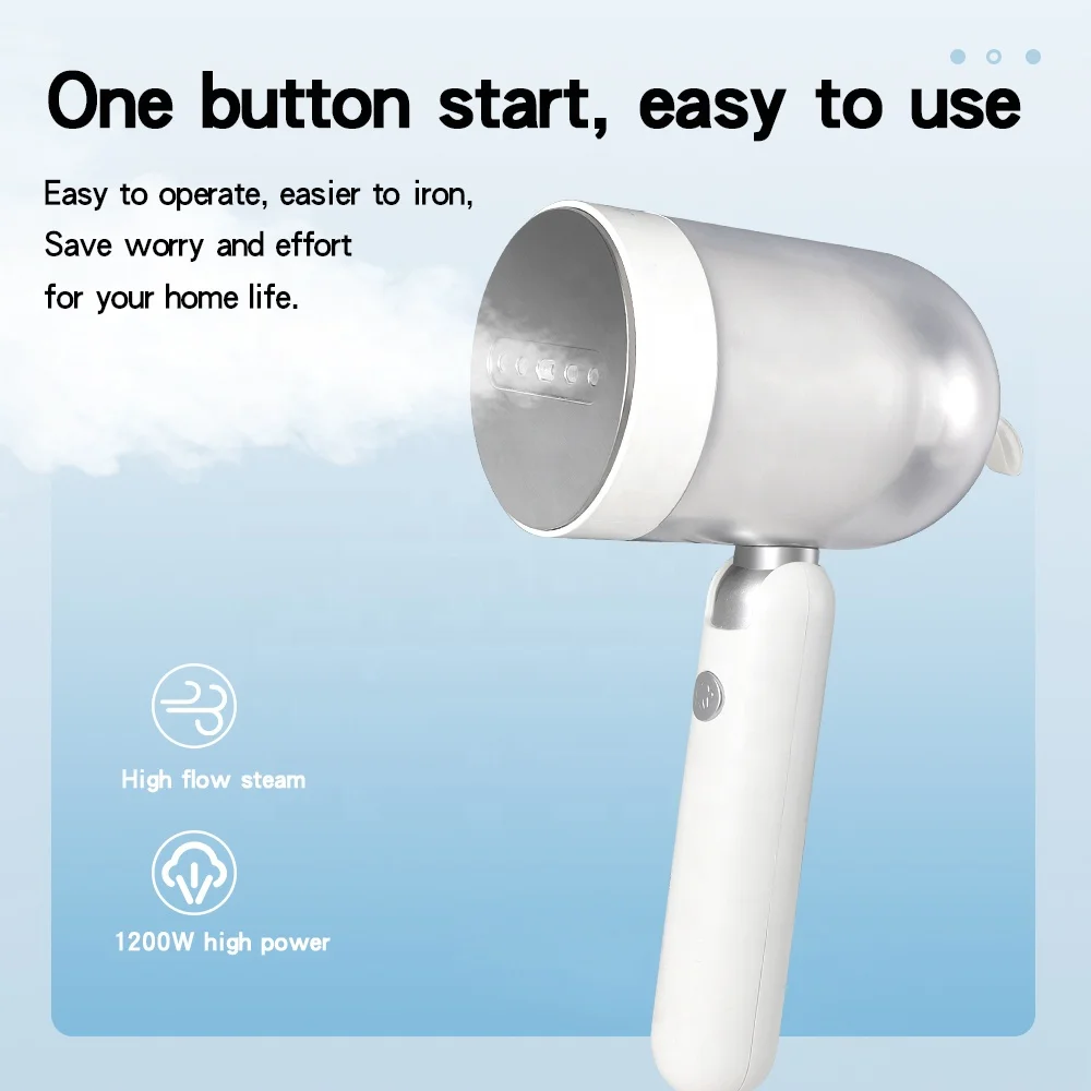 Индивидуальный Логотип пылесоса для домашнего использования Электрический отпариватель для одежды паровой утюг 2022 Новый мини-отпариватель для одежды