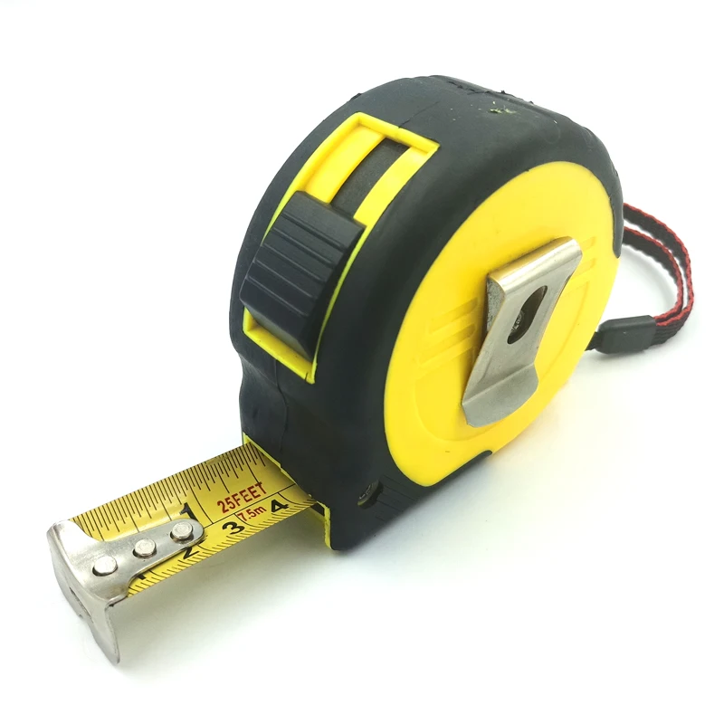 
Industrial black yellow color snail water proof measuring tape 