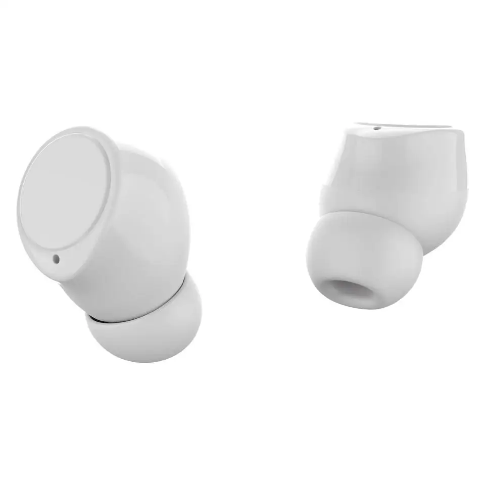 Wholesale Free sample factory Fashion designer custom logo mini deep bass earbuds noise cancelling in ear oem wireless earphone