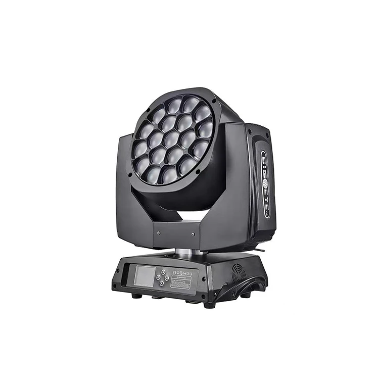 60000 Hours Working Time Led Bee Eye Zoom Movinghead Light Big Bee Eye 15W Beem Light For Stage Event