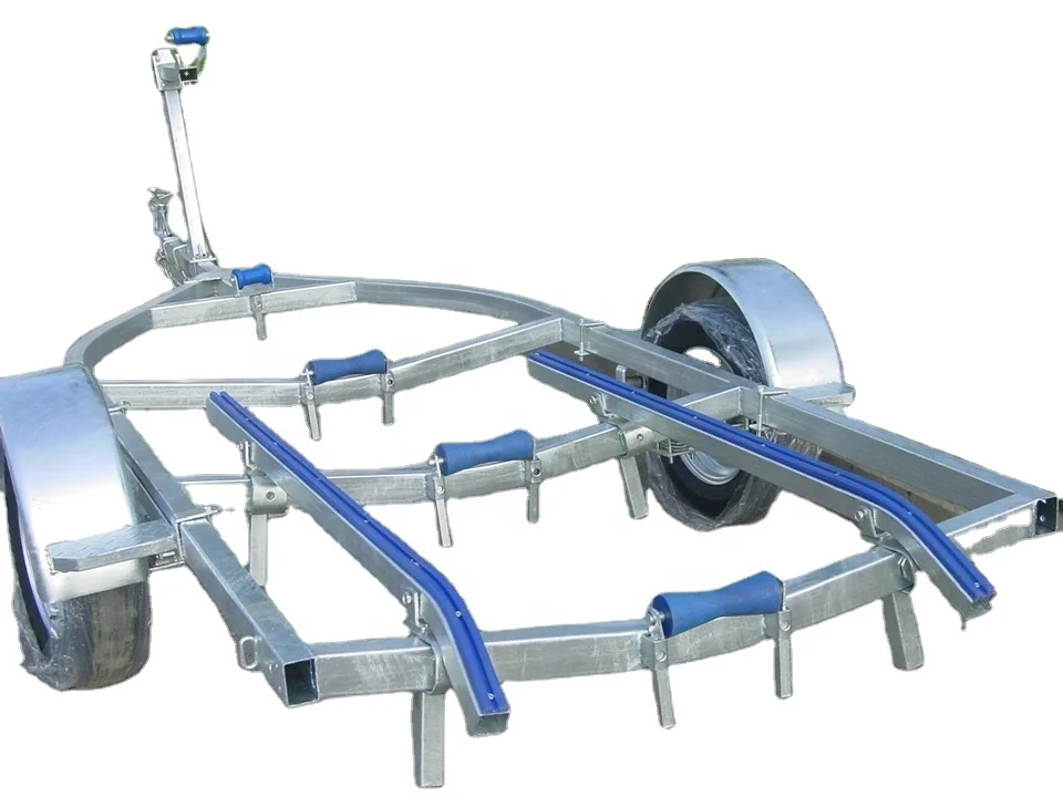 Manufacturer and Factory Supply 4.5m Boat Trailer with skid system BCT0102B