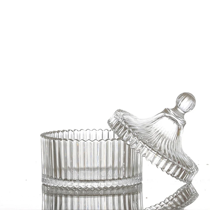 High Borosilicate Glass  jar, honey storage jar sealed air tight glass Jam Jar with wood lid