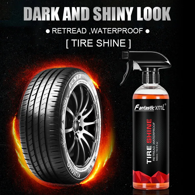 Spray Care Polish Car Wash Supplies/ Tire Shine